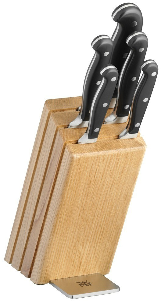 ست چاقو 6 پارچه وی ام اف آلمان- مدل WMF Spitzenklasse Plus به همراه استند چوبی